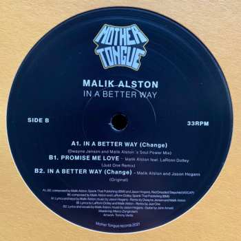 LP Malik Alston: In A Better Way 481530