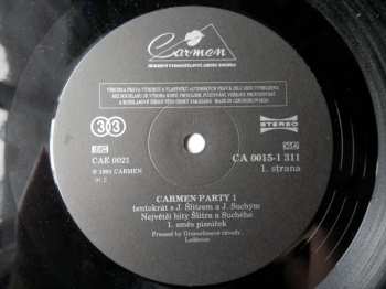 LP Malý Orchestr Carmen Party: Carmen Party 1 - Tentokrát S Jiřím Šlitrem A Jiřím Suchým 363972