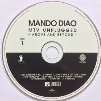 2CD Mando Diao: MTV Unplugged (Above And Beyond) LTD 229740