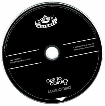 CD Mando Diao: Ode To Ochrasy 118057