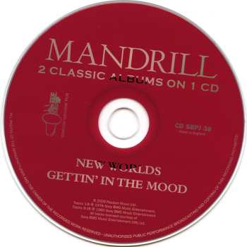 CD Mandrill: New Worlds / Gettin' In The Mood
