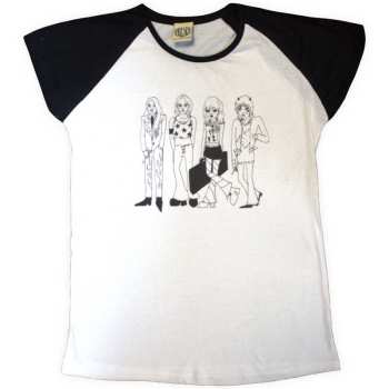 Merch Måneskin: Maneskin Unisex Raglan T-shirt: Mini Doodles (back Print & Ex-tour) (x-large) XL