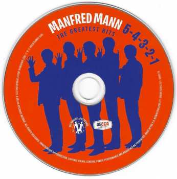 CD Manfred Mann: 5-4-3-2-1: The Greatest Hits 330051