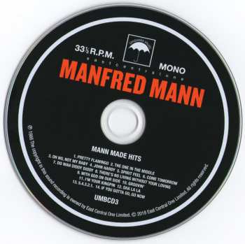 CD Manfred Mann: Mann Made Hits 295056