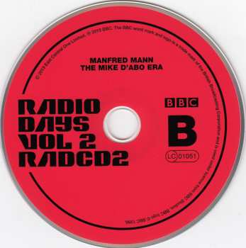 2CD Manfred Mann: Radio Days Vol 2 / The Mike D'Abo Era (Live At The BBC 66-69) 273346