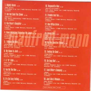 CD Manfred Mann: The Very Best Of The Fontana Years 410196