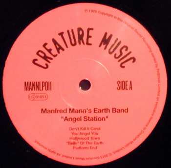 LP Manfred Mann's Earth Band: Angel Station 87723