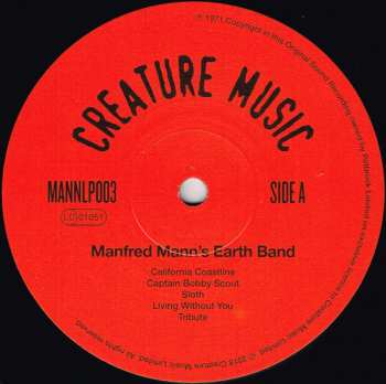 LP Manfred Mann's Earth Band: Manfred Mann's Earth Band 78316