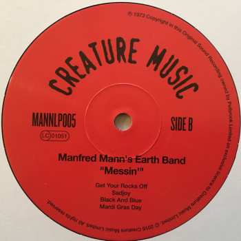 LP Manfred Mann's Earth Band: Messin' 79390
