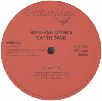 LP Manfred Mann's Earth Band: Solar Fire 73124