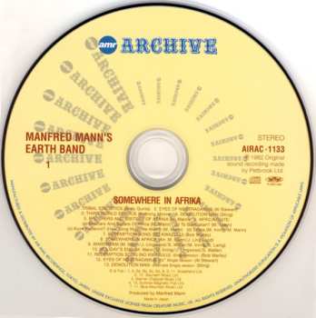 CD Manfred Mann's Earth Band: Somewhere In Afrika 472278