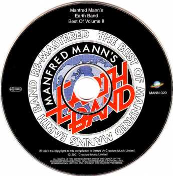 CD Manfred Mann's Earth Band: The Best Of Manfred Mann's Earth Band Re-Mastered (Volume II) 155607
