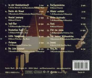 CD Manfred Maurenbrecher: Hey, Du - Nö 407614