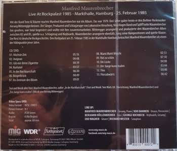 CD/DVD Manfred Maurenbrecher: Live At Rockpalast 1985 190401