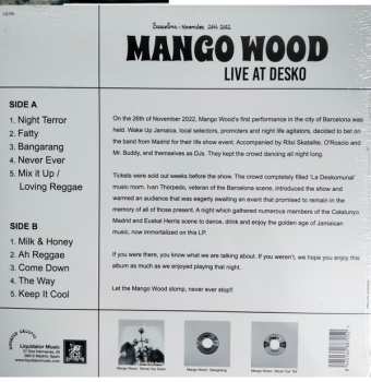 LP Mango Wood: Live At Desko 500266