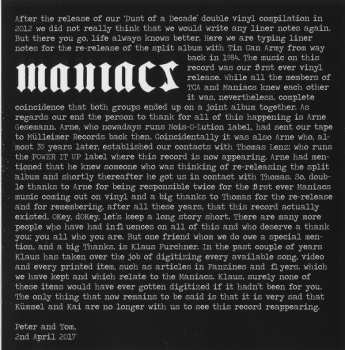 CD Maniacs: Maniacs / Tin Can Army 185391