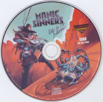 CD Manic Sinners: King Of The Badlands 447149