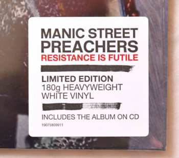 LP/CD Manic Street Preachers: Resistance Is Futile LTD | CLR 30182