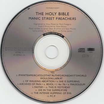 CD Manic Street Preachers: The Holy Bible 391718