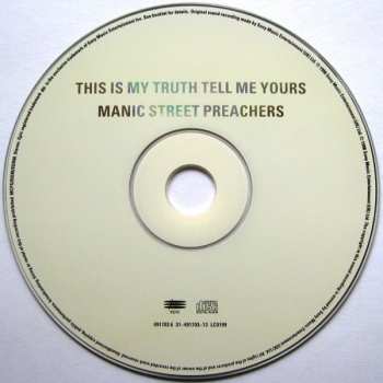CD Manic Street Preachers: This Is My Truth Tell Me Yours 36286