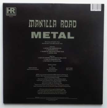 LP Manilla Road: Metal LTD 132199
