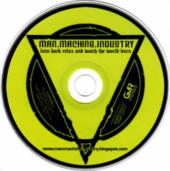 CD Man.Machine.Industry: Lean Back, Relax And Watch The World Burn 19918