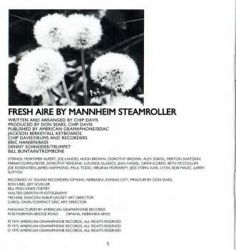 CD Mannheim Steamroller: Fresh Aire