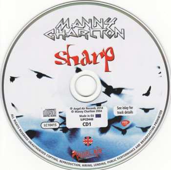 2CD Manny Charlton: Sharp / Sharp Re-Loaded 32305