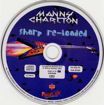 2CD Manny Charlton: Sharp / Sharp Re-Loaded 32305