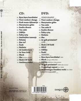 CD Mano Juodoji Sesuo: Essential Curse • The Best Of 1992-2007 LTD