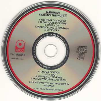 CD Manowar: Fighting The World