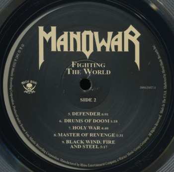 LP Manowar: Fighting The World LTD | CLR 322499