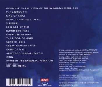 CD Manowar: Gods Of War 258330