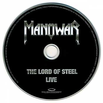 CD Manowar: The Lord Of Steel Live 21858
