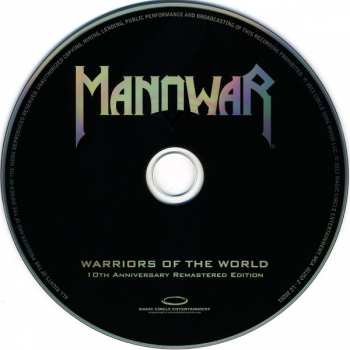 CD Manowar: Warriors Of The World 39594