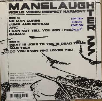 LP Manslaughter 777: World Vision Perfect Harmony LTD 66691