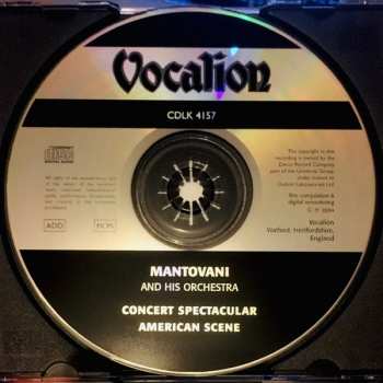 CD Mantovani And His Orchestra: Concert Spectacular • American Scene 228539