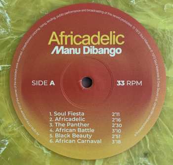 LP Manu Dibango: Africadelic CLR 489869