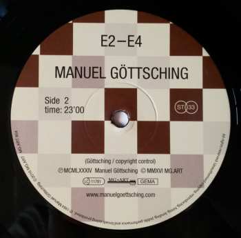 LP Manuel Göttsching: E2-E4 62924