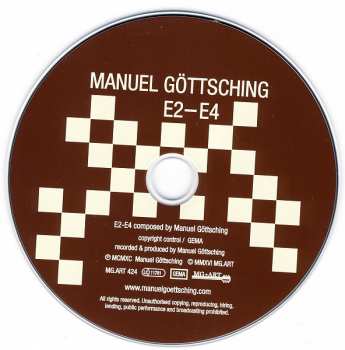 CD Manuel Göttsching: E2-E4 (35th Anniversary) 174279