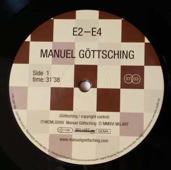 LP Manuel Göttsching: E2-E4 62924