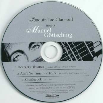 CD Manuel Göttsching: Joaquin Joe Claussell Meets Manuel Göttsching 408410