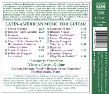 CD Manuel María Ponce Cuéllar: Latin-American Music For Guitar 326622