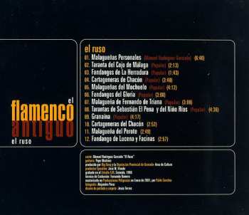 CD Manuel Rodríguez Garciolo: El Flamenco Antiguo 256229
