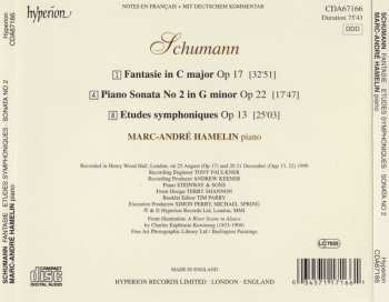 CD Marc-André Hamelin: Fantasy In C Major - Etudes Symphoniques - Piano Sonata No.2 279832