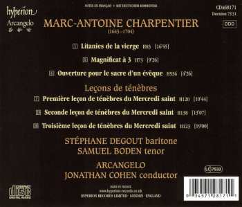 CD Marc Antoine Charpentier: Leçon De Ténèbres 331365