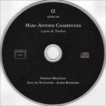 CD Marc Antoine Charpentier: Leçons De Ténèbres DIGI 350213