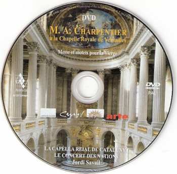 DVD/2SACD Marc Antoine Charpentier: M.A. Charpentier À La Chapelle Royalle De Versailles - Canticum Ad Beatam Virginem Mariam - Missa Assumpta Est Maria - Concert Pour Les Violes 375241