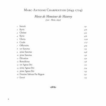 CD Marc Antoine Charpentier: Messe de Monsieur de Mauroy 122886