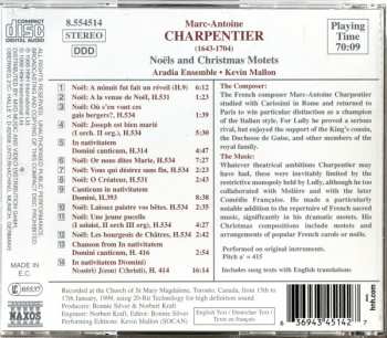 CD Marc Antoine Charpentier: Noëls And Christmas Motets 329689